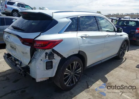 2022 Infiniti Qx50 Luxe z USA, uszkodzony, nr VIN 3PCAJ5BA4NF120252